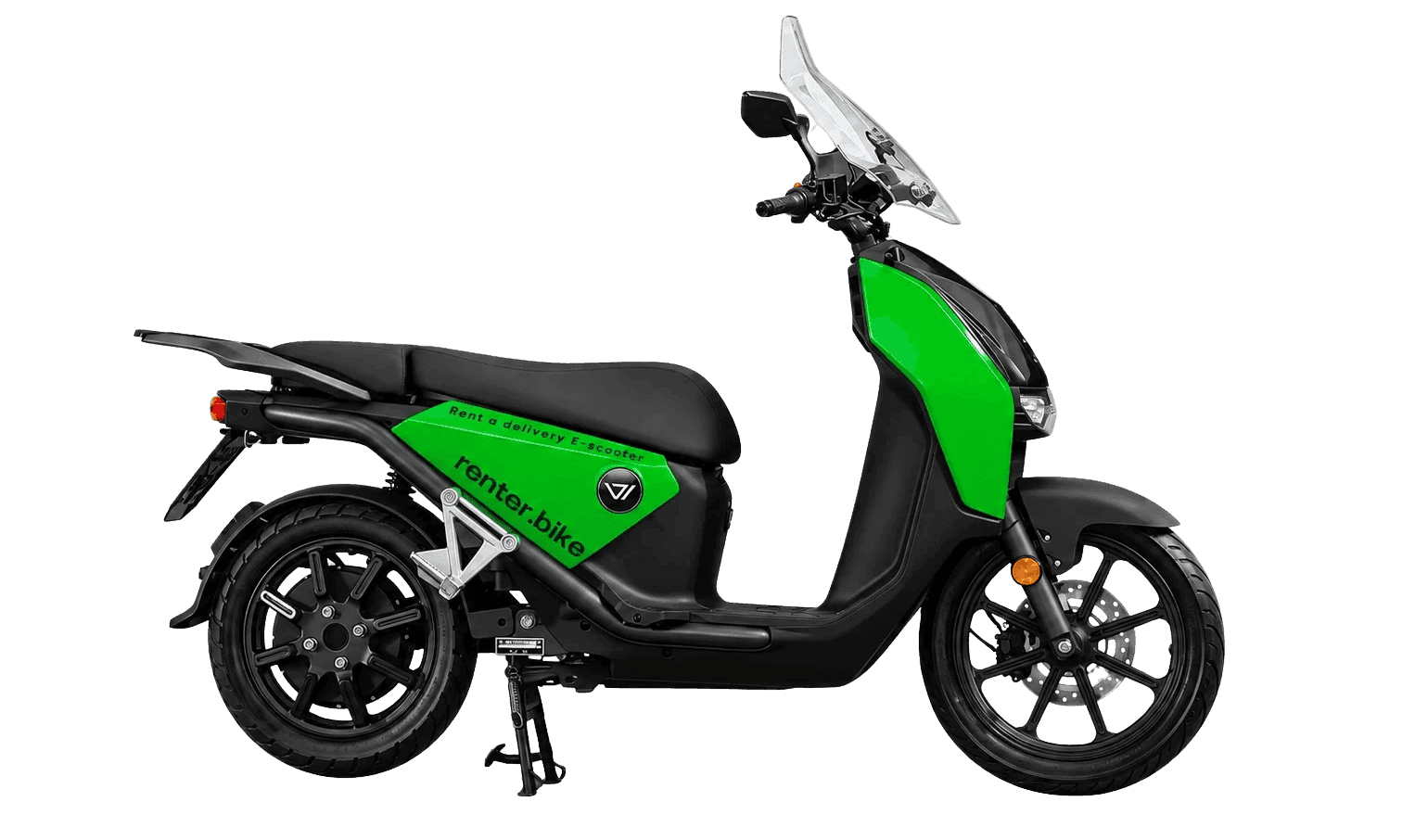 Vmoto electric moped, side view